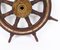 19th Century Oak and Brass Set 8-Spoke Ships Wheel 12
