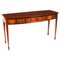 20th Century Flame Mahogany Console Serving Table by William Tillman, 1980s, Image 1