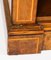19th Cenury Victorian Burr Walnut & Inlaid Breakfront Open Bookcase 13