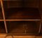 19th Cenury Victorian Burr Walnut & Inlaid Breakfront Open Bookcase 20