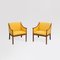 Vintage Armchairs by Ole Wanscher, 1960s, Set of 2 1