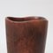 Organisch geformte rote Vase von Gunnar Nylund, 1950er 6