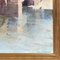 Harald Hansen, Landscape with Bridge, 20th Century, Oil on Canvas, Framed 4