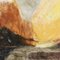 Preben Siiger, Montagne gialle, anni '60, Olio su tela, con cornice, Immagine 6