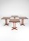 PD 70 Dining Tables in Rosewood, Set of 3 3