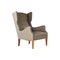 Vintage Wingback Chair from I.M Christiansen, 1940s, Image 1
