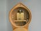Orologio in legno di betulla e radica di Carl Malmsten, anni '40, Immagine 6