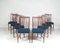 Danish Dining Chairs in Rosewood, 1950, Set of 8 3