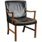 Vintage Armchair in Rosewood by Ole Wanscher, 1950s 2