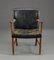 Vintage Armchair in Rosewood by Ole Wanscher, 1950s 3