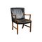 Vintage Armchair in Rosewood by Ole Wanscher, 1950s 1