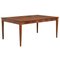 Mesa de comedor vintage de palisandro de Frits Henningsen, 1950, Imagen 2