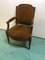 Louis XVI Brown Armchair 1