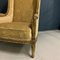 Vintage Golden Wood Armchair 4