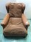 Vintage Leather Ears Shepherdess Armchair 2