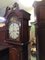 Vintage englische Uhr aus Mahagoni 2