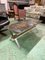 Vintage Coffee Tray Table with Painted Earthenware with Horses, Image 2