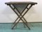 Vintage Bamboo Fabric Table 2