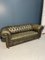 Green Leather Chesterfield Sofa 1