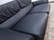 Black Leather DS Sofa from De Sede, 2011 9