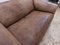 Brown Leather DS 47 Sofa from De Sede, Image 4