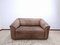 Brown Leather DS 47 Sofa from De Sede 3