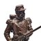 20th Century Austrian Bronze Statue of a Soldier by Joseph Muller, 1910s, Image 3