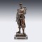 20th Century Austrian Bronze Statue of a Soldier by Joseph Muller, 1910s, Image 7