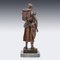 20th Century Austrian Bronze Statue of a Soldier by Joseph Muller, 1910s, Image 5