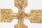 Vintage Brutalist Brass Cross, 1950s, Image 2