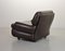 Chocolate Brown Leather Chairs, Belgium, 1970s, Set of 2, Image 11