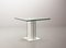 Italian White Marble Square Side Table with Lighting Option, Italy, 1970s, Image 4