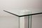 Italian White Marble Square Side Table with Lighting Option, Italy, 1970s, Image 8