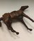 Figura de caballo de cuero al estilo de Ralph Lauren, años 30, Imagen 4