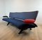 Blue Model C341/3 Orbit Sofa with Armrests for Artifort, 1990s 5