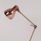 Bauhaus Copper & Brass Wall Lamp from Kandem, 1930s 8