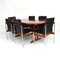 Brazilian Rosewood Dining Set, 1960s 2