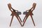 Chaises en Teck par Arne Hovmand Olsen pour Mogens Kold, 1950s, Set de 2 4