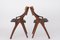 Chaises en Teck par Arne Hovmand Olsen pour Mogens Kold, 1950s, Set de 2 2