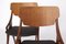 Teak Chairs by Arne Hovmand Olsen for Mogens Kold, 1950s, Set of 2 7