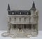 Modell des Schlosses in Gips, Frankreich, 1904 5