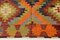 Vintage Kelim Teppich mit geometrischem Muster, 1962 11