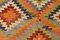 Vintage Geometric Pattern Kilim Rug, 1962 9