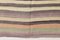 Modernist Faded Color Wool Kilim Rug, 1965 10