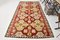 5x10 Red and Beige Antique Turkish Kilim Rug 317x169cm, 1961 1