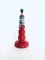 Art Pottery Fat Lava Ceramic Lamp Base, West Germany, 1960s, Image 1