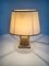 Hollywood Regency Style Travertine Table Lamp by Camille Breesch, Belgium, 1970s 2
