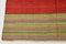 Handmade Modernist Kilim Rug in Wool on Cotton, Image 11