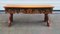 French Hand Painted Wooden Bench by R. Jaeg, 1961 8