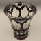 Böhmische Lila Vase aus geschliffenem Glas, 1940er 8